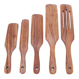 5Pcs/Set Wooden Spatulas Turner Cooking Utensil Kit Tableware Kitchen Accessories In Australia - Darrahopens