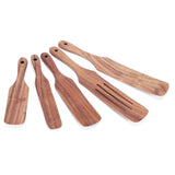 5Pcs/Set Wooden Spatulas Turner Cooking Utensil Kit Tableware Kitchen Accessories In Australia - Darrahopens