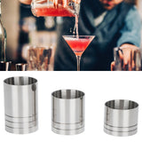 Cocktail Jigger Bar Drink Measuring Cup Ounce Cup Set Bartender Tool (25ml 35ml 50ml)