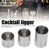 Cocktail Jigger Bar Drink Measuring Cup Ounce Cup Set Bartender Tool (25ml 35ml 50ml)