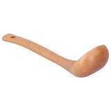 Soup Wooden Spoon with Hanging Hole Long Handle Lightweight 27.5x7.5cm/10.8x2.9in