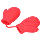 Gloves Shaped Tea Infuser Silicone Tea Filter Strainers Halloween Gift Kitchen Gadget In Australia - Darrahopens