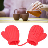 Gloves Shaped Tea Infuser Silicone Tea Filter Strainers Halloween Gift Kitchen Gadget