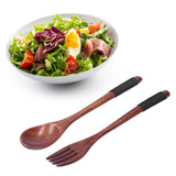 Japanese Style Cutlery Set Wooden Spoon Fork Soup Teaspoon Kitchen Cooking Utensil Tools