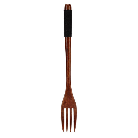 Japanese Wooden Fork Kitchen Tableware Cutlery for Barbecue Picnic Camping Parties In Australia - Darrahopens