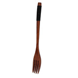 Japanese Wooden Fork Kitchen Tableware Cutlery for Barbecue Picnic Camping Parties In Australia - Darrahopens