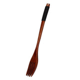 Japanese Wooden Fork Kitchen Tableware Cutlery for Barbecue Picnic Camping Parties In Australia - Darrahopens