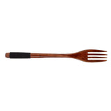 Japanese Wooden Fork Kitchen Tableware Cutlery for Barbecue Picnic Camping Parties In Australia - Darrahopens