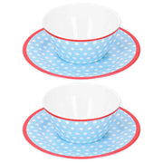 4Pcs/Set Salad Fruit Plate Dish Bowl Set Dinnerware Tableware for Home Restaurant Supplies In Australia - Darrahopens