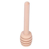 50PCS 8CM Wood Honey Dipper Sticks Honey Stirrer Dispensing Wand for Wedding Party Favors