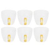 6Pcs Heat Resistant Glass Cup Tea Cup with Handle Tea Set Accessories for Home Tea House In Australia - Darrahopens