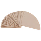 100Pcs Coffee Filter Paper Cone Shaped Disposable Coffer Filters Accessory 14x10cm In Australia - Darrahopens