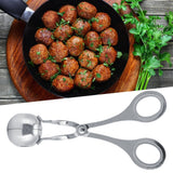 Meatball Scoop Stainless Steel DIY Meat Ball Maker Tongs Home Kitchen AccessoriesS