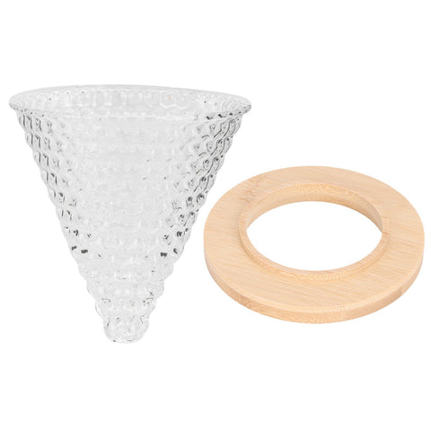 Coffee Pot Filter reusable glass Coffee Dripper Funnel Kettle Brewer AccessoriesTransparent In Australia - Darrahopens