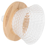 Coffee Pot Filter reusable glass Coffee Dripper Funnel Kettle Brewer AccessoriesTransparent