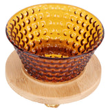 Coffee Pot Filter reusable glass Coffee Dripper Funnel Kettle Brewer AccessoriesBrown In Australia - Darrahopens