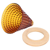 Coffee Pot Filter reusable glass Coffee Dripper Funnel Kettle Brewer AccessoriesBrown In Australia - Darrahopens