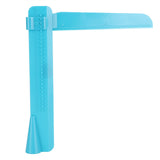 Cake Smoother Ruler Height Adjustable Cream Butter Scraper Cake Decorating Tool Blue