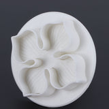 3Pcs Cake Decorating Mold Hydrangea Pattern Biscuits Cutter Spring Mold Baking Pastry Tool