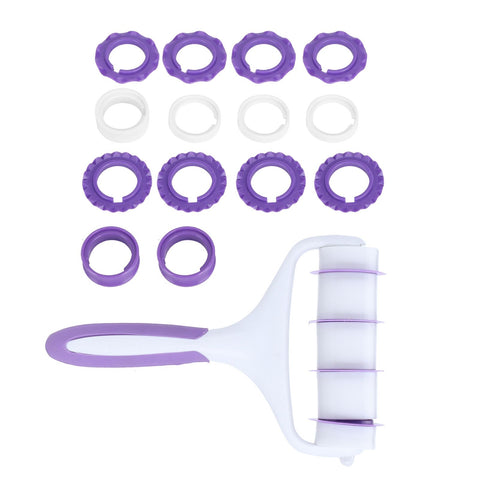 Fondant Dough Roller Cutter Biscuits Pastry Mold Household Baking Cake DIY Decorating Tool In Australia - Darrahopens