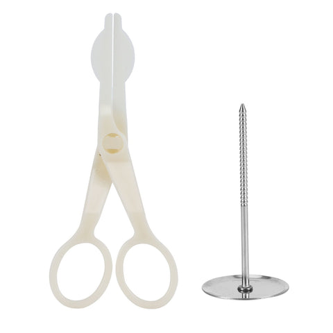 Piping Flower Scissors Nail Icing Cake Decorating DIY Cupcake Pastry Baking Tool