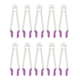 10Pcs Cake Lace Clip Fondant Cake Edge Decoration Mold Clamp Home Baking Accessory