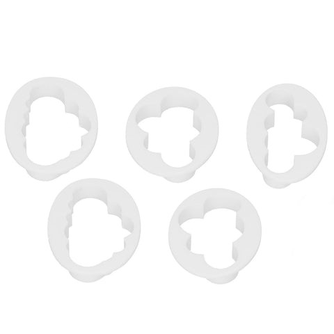 5PCS Cake Mould Cookies Cutter Mold Fondant Baking Maker Mould DIY Decorating Tools In Australia - Darrahopens