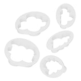 5PCS Cake Mould Cookies Cutter Mold Fondant Baking Maker Mould DIY Decorating Tools