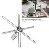 Stainless Steel Automatic Bar Glass Rinser High Pressure Faucet Head Rinser for Coffee Cup