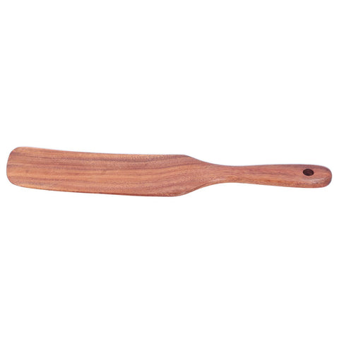 Wooden Frying Spatula Beefsteak Shovel Spurtle Tableware Kitchen Cooking Utensil29x5.5cm