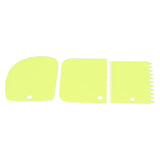 3PCS/Set Cake Cream Scraper Dough Pasty Cutters Scraper Kitchen Tool DIY Baking ToolGreen In Australia - Darrahopens