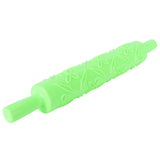Fondant Cake Rolling Pin Embossing Roller Bakery Cookies Pastry Decorating ToolsSalix Leaf In Australia - Darrahopens