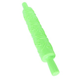 Fondant Cake Rolling Pin Embossing Roller Bakery Cookies Pastry Decorating ToolsSalix Leaf