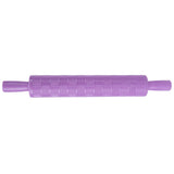 Fondant Cake Rolling Pin Embossing Roller Bakery Cookies Pastry Decorating ToolsGrid In Australia - Darrahopens