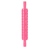 Fondant Cake Embossing Rolling Pin Baking Dough Roller Cookies Biscuits Decorating Tool(FivePointed Star ) In Australia - Darrahopens