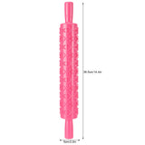 Fondant Cake Embossing Rolling Pin Baking Dough Roller Cookies Biscuits Decorating Tool(FivePointed Star )