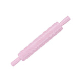 Fondant Rolling Pin Plastic Embossed Roller for Cookies Biscuits Pastry Cake Decoration(HeartShape )