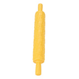 Fondant Rolling Pin Plastic Embossed Roller for Cookies Biscuits Pastry Cake DecorationComb