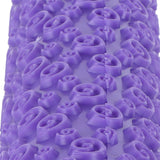 Fondant Rolling Pin Tool Plastic Embossing Roller Baking Pastry Cake Decorating SuppliesPurple Short Handle