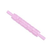 Fondant Rolling Pin Tool Plastic Embossing Roller Baking Pastry Cake Decorating Supplies(Modèle de pieds ) In Australia - Darrahopens