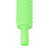 Fondant Rolling Pin Tool Plastic Embossing Roller Baking Pastry Cake Decorating SuppliesLeaves Pattern