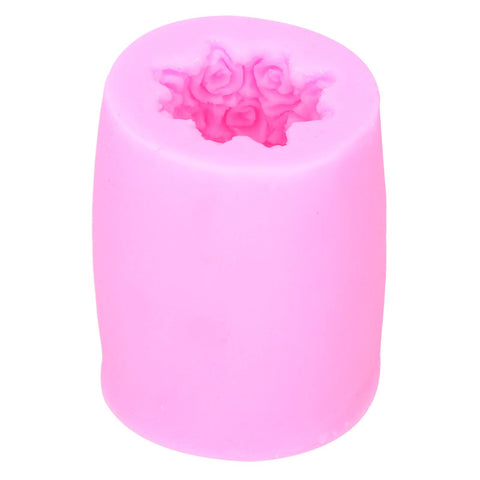 DIY Rose Flower Silicone Mold Fondant Cake Chocolate Mould Baking Utensils Baking ToolPink In Australia - Darrahopens