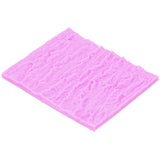 Tree Bark Texture Silicone Mold Cake Fondant Lace Mold Imprint Mat Decorating SuppliesPink