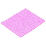 Tree Bark Texture Silicone Mold Cake Fondant Lace Mold Imprint Mat Decorating SuppliesPink