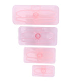 4Pcs/Set Baking Mold Bowknot‑Shaped Mould Cookies Fondant Cake Paste Dessert Decoration