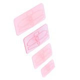 4Pcs/Set Baking Mold Bowknot‑Shaped Mould Cookies Fondant Cake Paste Dessert Decoration