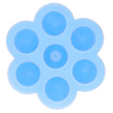 7‑Grid Sky Blue Baby Food Supplement Box Silicone Food Storage Container with Lid for Baby In Australia - Darrahopens