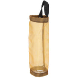 Hanging Garbage Bag Storage Holder Dispenser Grocery Bag Container Kitchen OrganizerYellow L