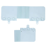 Foldable Sink Splashing Guard with Suction Cups Water Baffle Board Kitchen AccessoryLight Blue