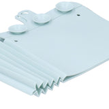 Foldable Sink Splashing Guard with Suction Cups Water Baffle Board Kitchen AccessoryLight Blue